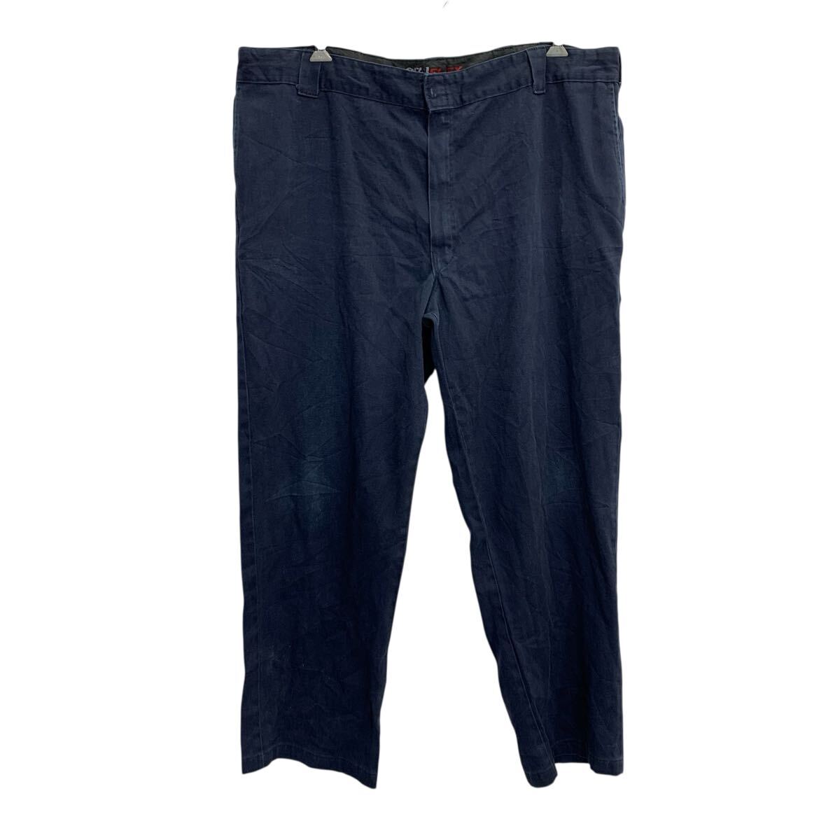Other - 【中古】【古着】 Dickies ワークパンツ W46 ネイビー ディッキーズ ジップアップ ビッグサイズ 古着卸 アメリカ仕入 2506-87