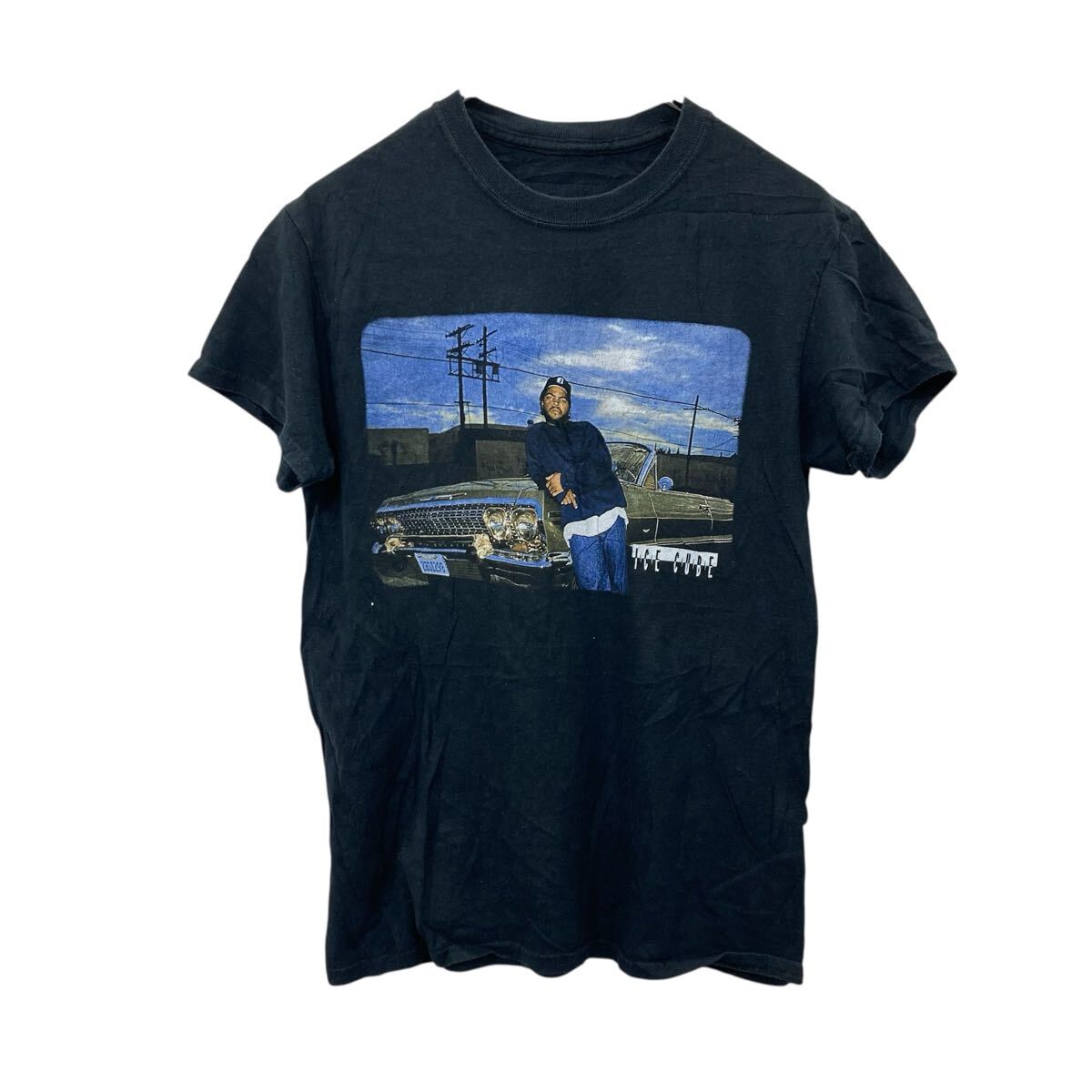【中古】【古着】 ICE CUBE 半袖 プリントTシャツ XS〜S アイスキューブ プルオー...