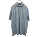 【中古】【古着】 Polo Ralph Lauren 半袖 ポロシャツ XL ライトブルー ポロラルフローレン ポニーロゴ 古着卸 アメリカ仕入 a706-5256(4)
