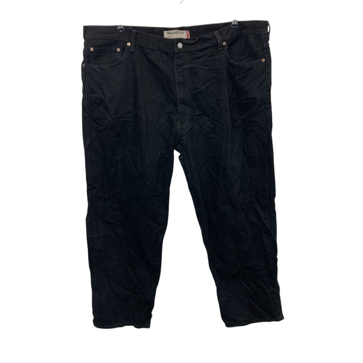 【中古】【古着】 Levi's 550 デニムパンツ W46 ブラック リーバイス ジップアップ メキシコ製 アメカジ ジーンズ 古着卸 アメリカ仕入 2506-216