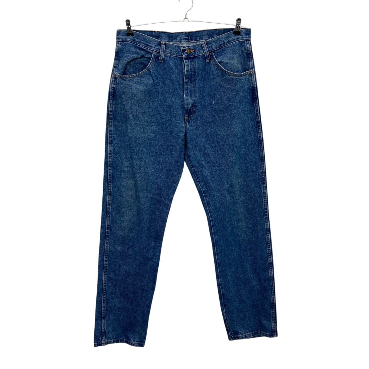  RUSTLER デニムパンツ W34 ブルー ラスラー ジップアップ メキシコ製 カジュアル アメカジ ジーンズ 古着卸 アメリカ仕入 2506-226