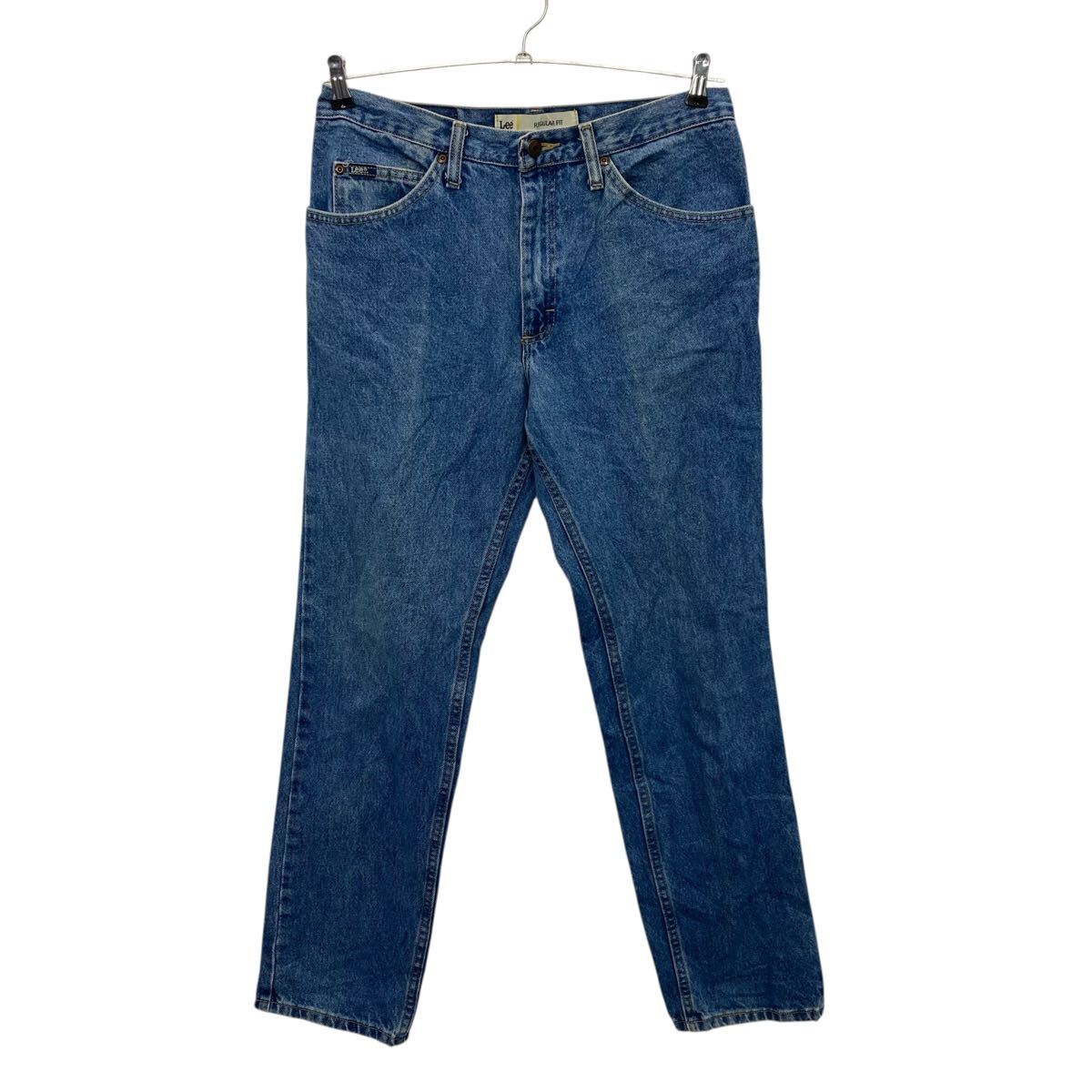 【中古】【古着】 Lee デニムパンツ W32 ブルー リー ジップアップ カジュアル アメカジ ジーンズ レギュラーフィット 古着卸 アメリカ仕入 2506-341