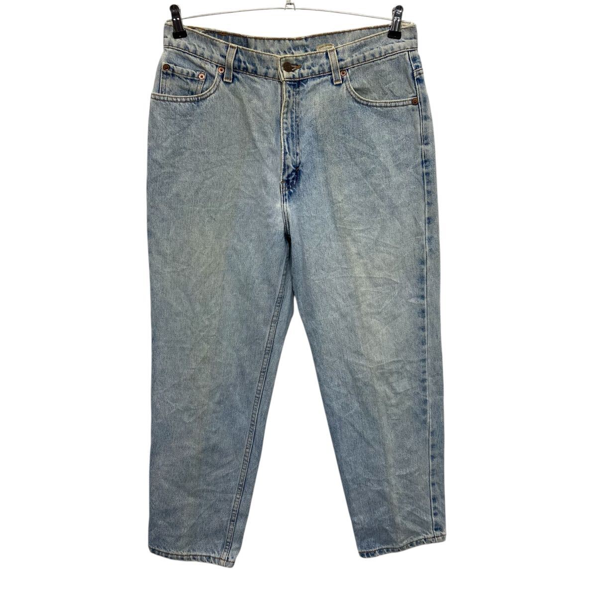 【中古】【古着】 Levi's 512 デニムパンツ L〜 サックスブルー リーバイス ジップアップ カジュアル アメカジ ジーンズ 古着卸 アメリカ仕入 2506-394