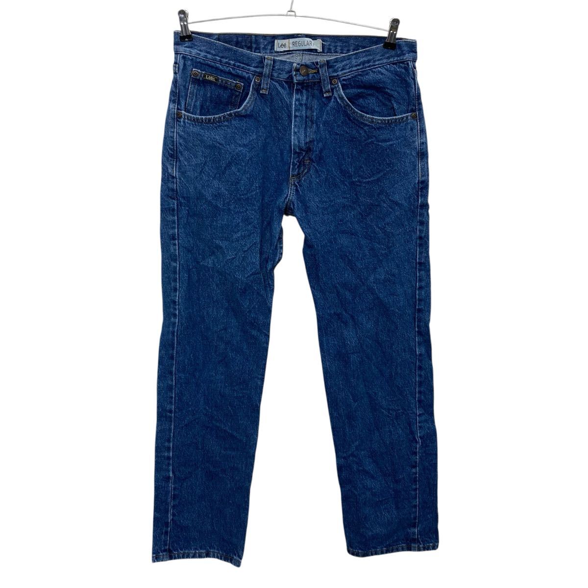 【中古】【古着】 Lee デニムパンツ W32 インディゴ リー ジップアップ メキシコ製 カジュアル アメカジ ジーンズ 古着卸 アメリカ仕入 2506-413