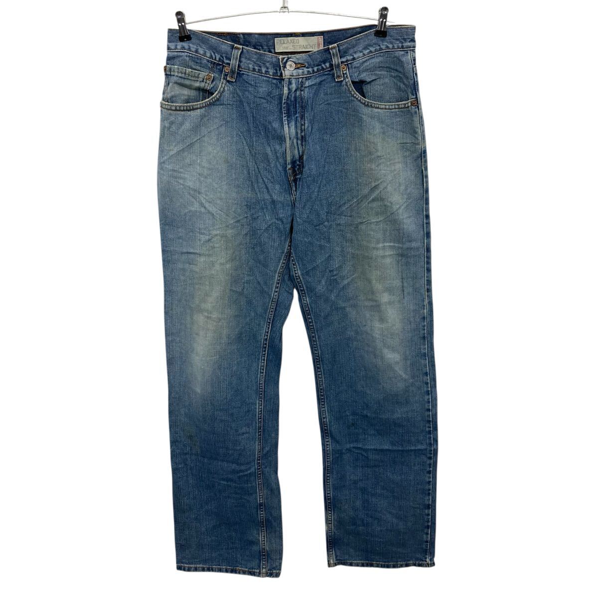 【中古】【古着】 Levi's 559 デニムパンツ W34 ブルー リーバイス ジップアップ カジュアル アメカジ ジーンズ ストレート 古着卸 アメリカ仕入 2506-430