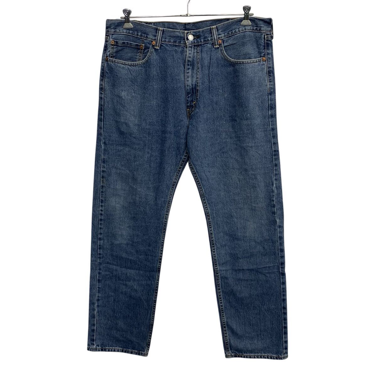 【中古】【古着】 Levi's 505 デニムパンツ W38 インディゴブルー リーバイス ジップアップ ビッグサイズ メキシコ製 ジーンズ 古着卸 アメリカ仕入 2506-434