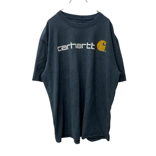 【中古】【古着】 Carhartt 半袖 プリントTシャツ XL ブラック カーハート プルオーバー バックプリント 古着卸 アメリカ仕入 a706-5432 【中古】【古着】 Carhartt 半袖 プリントTシャツ XL ブラック カーハート プルオーバー バックプリント 古着卸 アメリカ仕入 a706-5432