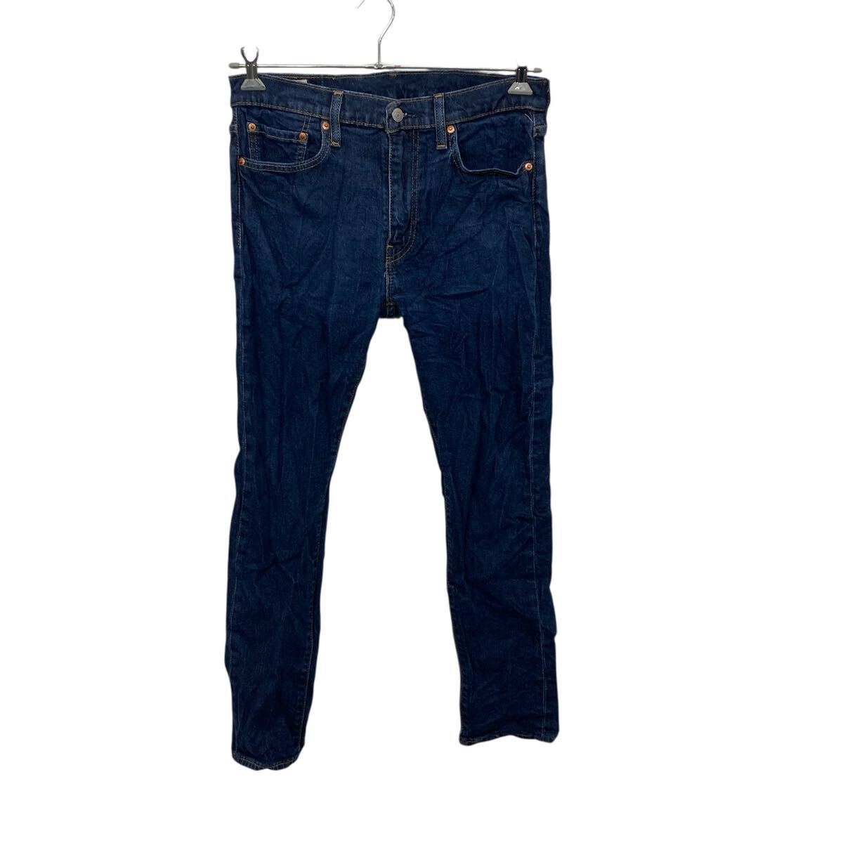 【中古】【古着】 Levi's デニムパンツ W32 インディゴ リーバイス ジップアップ カジュアル アメカジ ジーンズ 古着卸 アメリカ仕入 2506-473