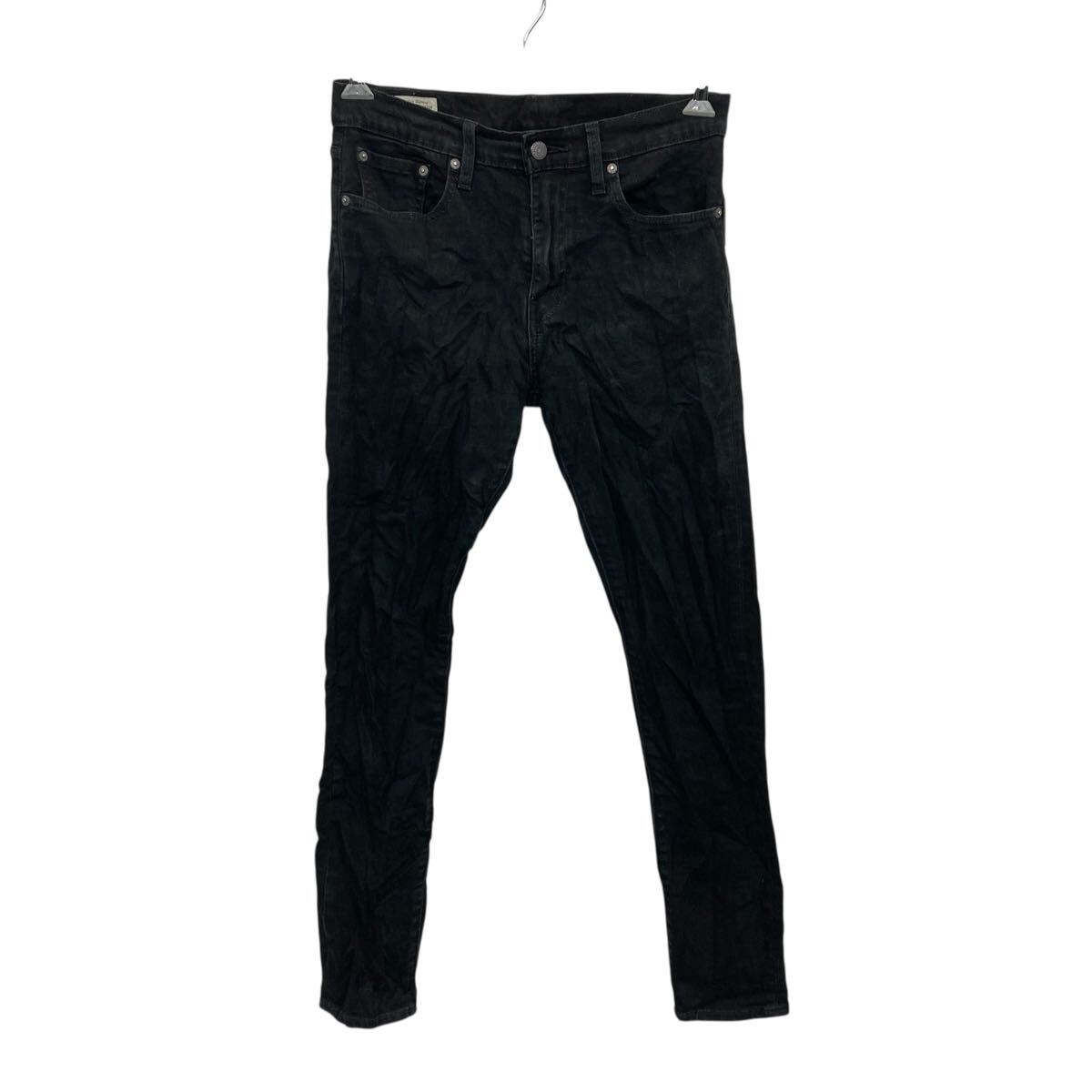 【中古】【古着】 Levi's 512 デニムパンツ W29 ブラック リーバイス ジップアップ カジュアル アメカジ ジーンズ 古着卸 アメリカ仕入 2506-474