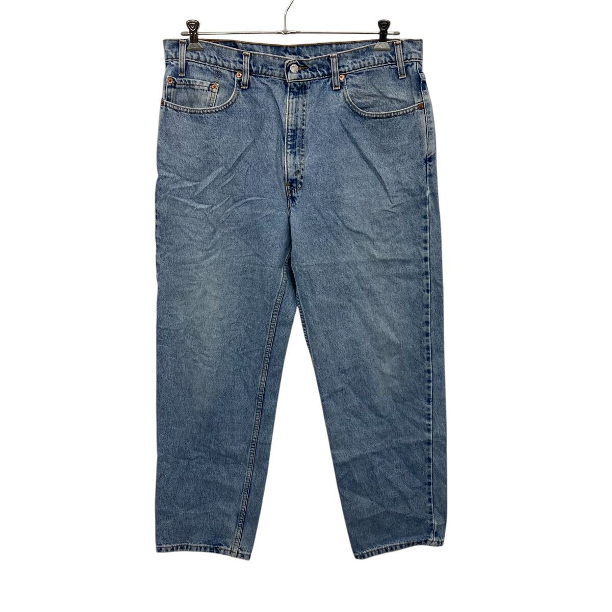 【中古】【古着】 Levi's 550 デニムパンツ W38 ブルー リーバイス ジップアップ カジュアル アメカジ ジーンズ 古着卸 アメリカ仕入 2506-505