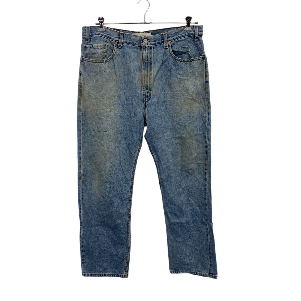 【中古】【古着】 Levi's 505 デニムパンツ W38 ブルー リーバイス ジップアップ メキシコ製 カジュアル アメカジ ジーンズ 古着卸 アメリカ仕入 2506-508