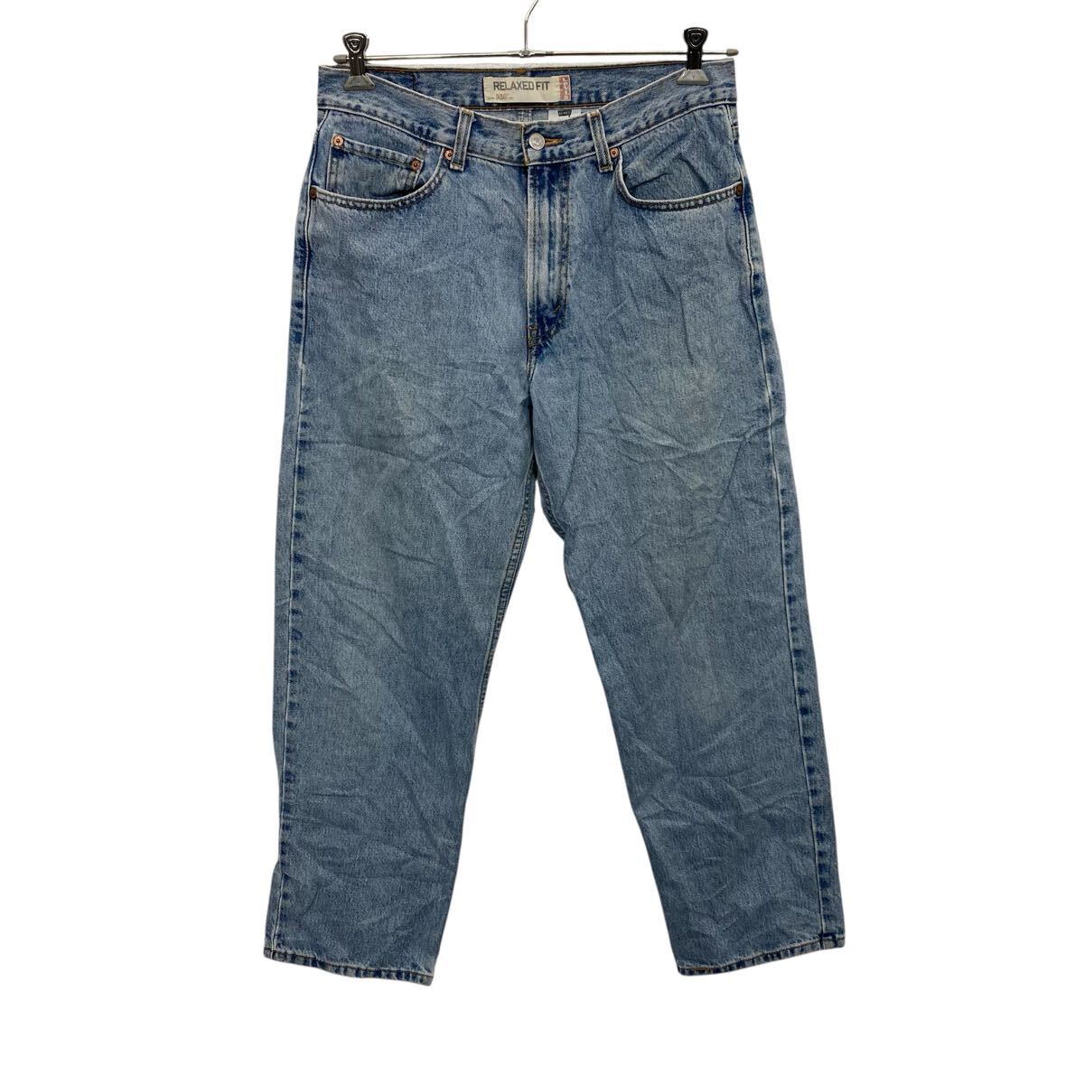【中古】【古着】 Levi's 550 デニムパンツ W33 ブルー リーバイス ジップアップ カジュアル アメカジ ジーンズ 古着卸 アメリカ仕入 2506-509