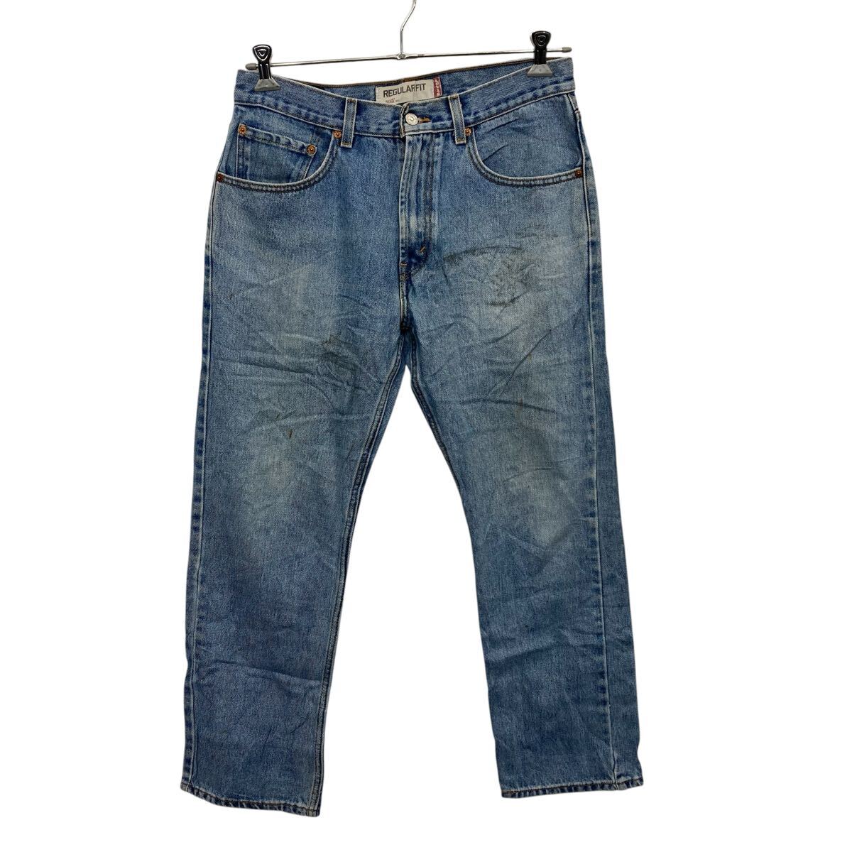 【中古】【古着】 Levi's 505 デニムパンツ W32 ブルー リーバイス ジップアップ カジュアル アメカジ ジーンズ 古着卸 アメリカ仕入 2506-513