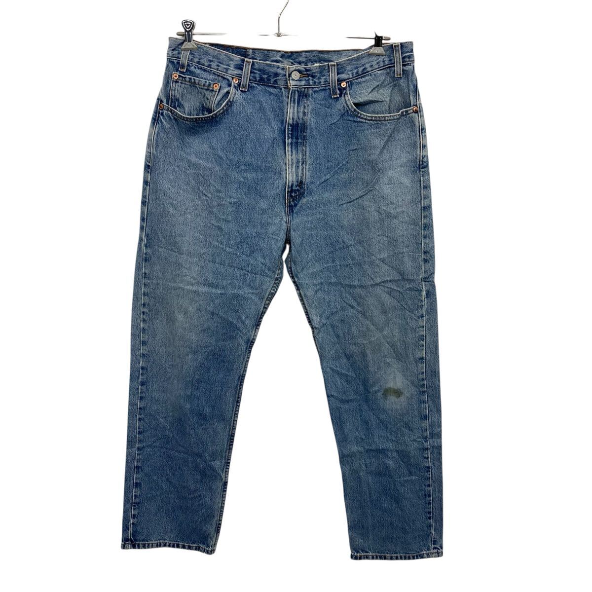 【中古】【古着】 Levi's 505 デニムパンツ W38 ブルー リーバイス ジップアップ カジュアル アメカジ ジーンズ 古着卸 アメリカ仕入 2506-514
