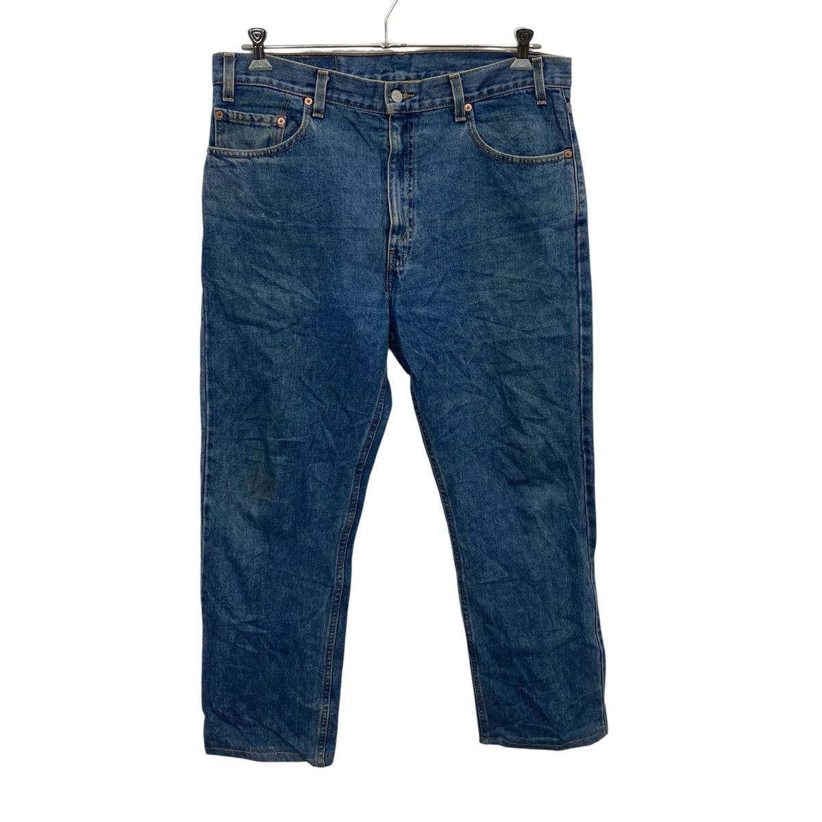 【中古】【古着】 Levi's 505 デニムパンツ W36 ブルー リーバイス ジップアップ カジュアル アメカジ ジーンズ 古着卸 アメリカ仕入 2506-518