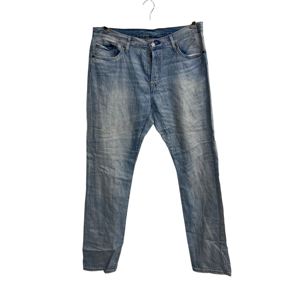 【中古】【古着】 Levi's 501 デニムパンツ W32 ライトブルー リーバイス ボタンフライ ストレートフィット アメカジ ジーンズ 古着卸 アメリカ仕入 2506-532
