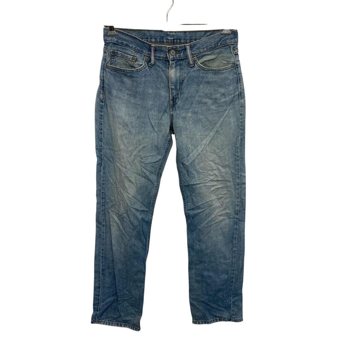 【中古】【古着】 Levi's 514 デニムパンツ W30 ブルー リーバイス ジップアップ カジュアル アメカジ ジーンズ 古着卸 アメリカ仕入 2506-535