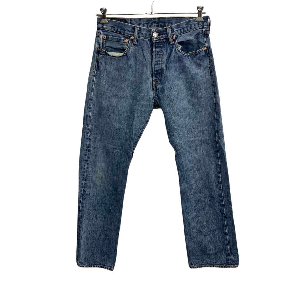 【中古】【古着】 Levi's 501 デニムパンツ W32 ブルー リーバイス ボタンフライ ストレート アメカジ ジーンズ 古着卸 アメリカ仕入 2506-553