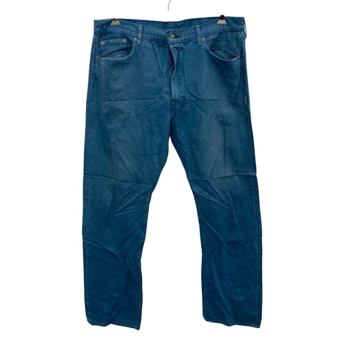 【中古】【古着】 Levi's 501 チノパン W38 ブルー リーバイス ボタンフライ カジュアル アメカジ コットン 古着卸 アメリカ仕入 2506-573