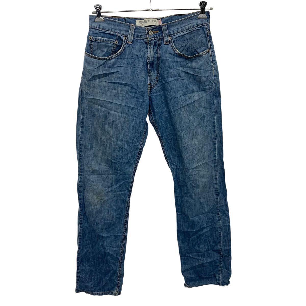 【中古】【古着】 Levi's 505 デニムパンツ W31 ブルー リーバイス ジップアップ カジュアル アメカジ ジーンズ 古着卸 アメリカ仕入 2506-581