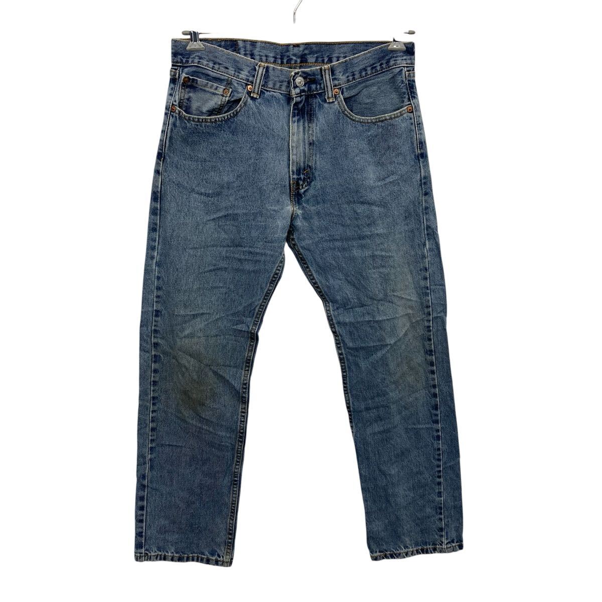 【中古】【古着】 Levi's 505 デニムパンツ W32 ブルー リーバイス ジップアップ カジュアル アメカジ ジーンズ 古着卸 アメリカ仕入 2506-589
