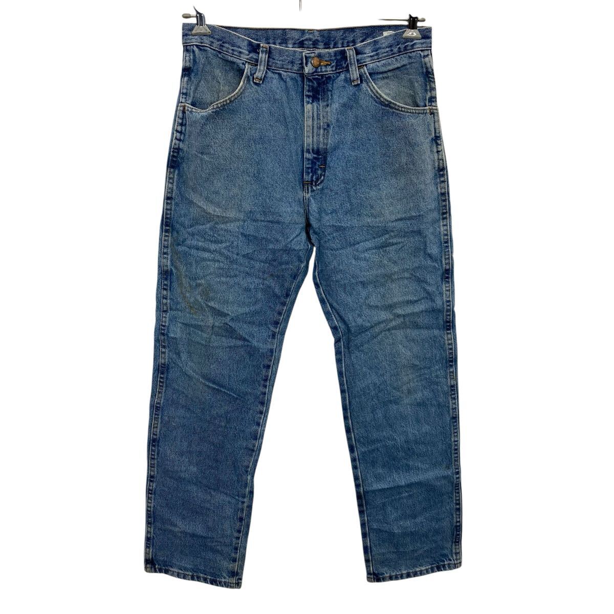  RUSTLER デニムパンツ W32 ブルー ラスラー ジップアップ カジュアル アメカジ ジーンズ デニム 古着卸 アメリカ仕入 2506-600