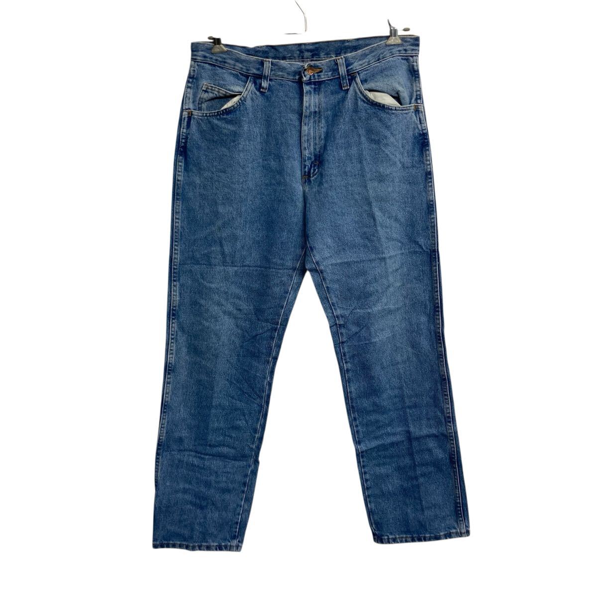  RUSTLER デニムパンツ W34 ブルー ラスラー ジップアップ メキシコ製 ジーンズ アメカジ 古着卸 アメリカ仕入 2506-634