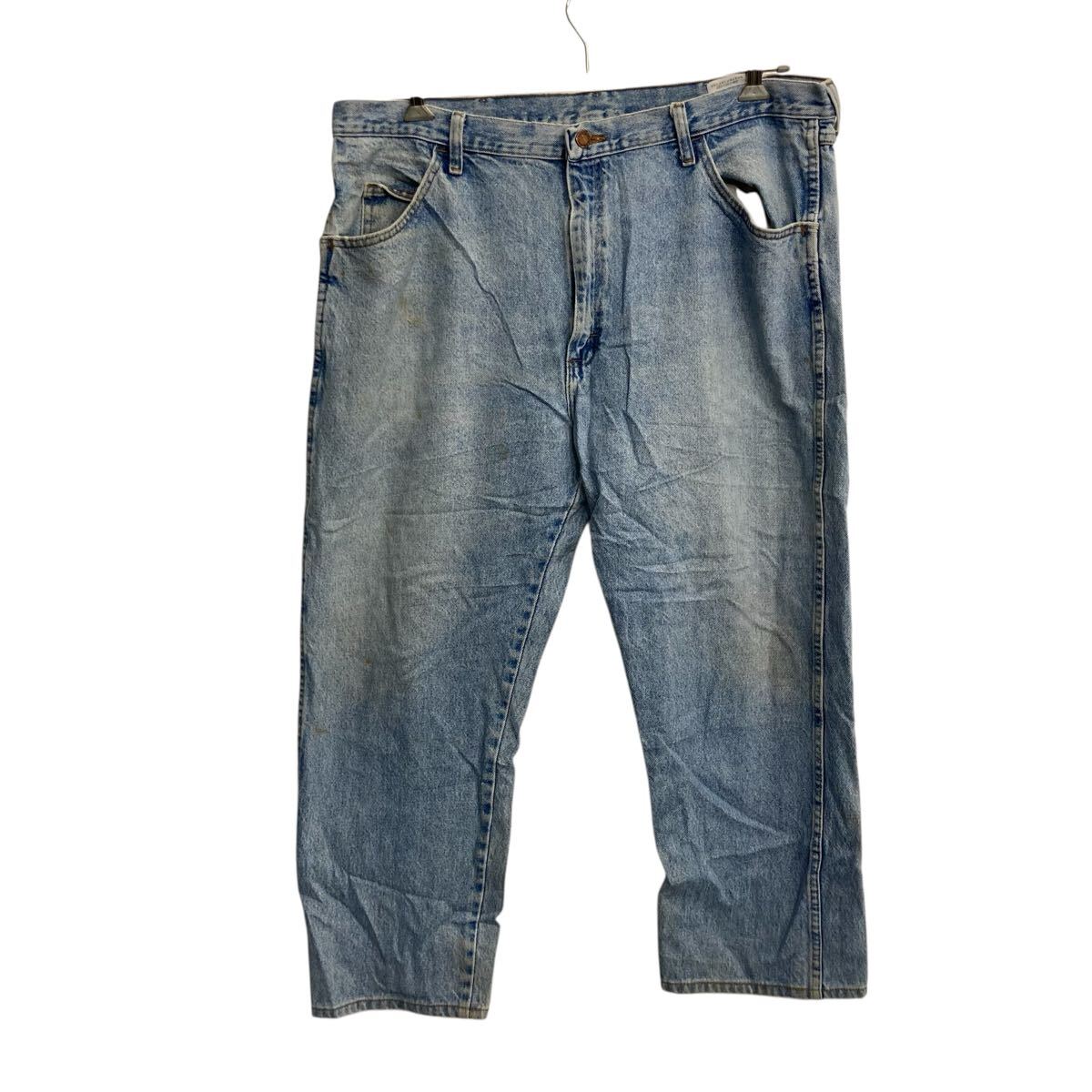  RUSTLER デニムパンツ W40 ブルー ラスラー ジップアップ ビッグサイズ メキシコ製 ジーンズ アメリカ製 古着卸 アメリカ仕入 2506-635