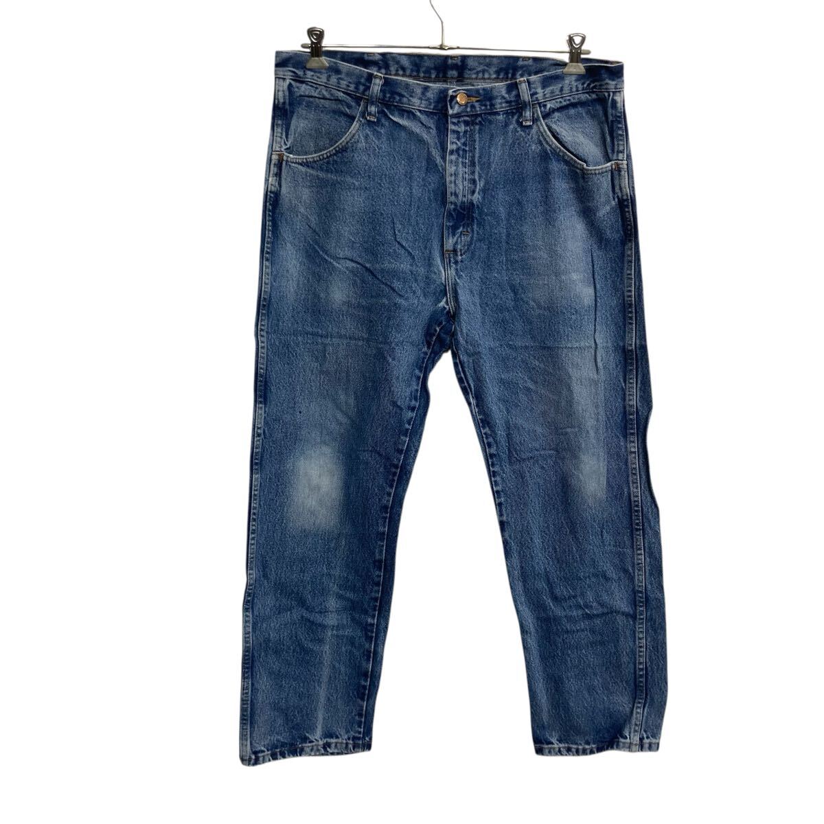  RUSTLER デニムパンツ W38 ブルー ラスラー ジップアップ ビッグサイズ メキシコ製 ジーンズ 古着卸 アメリカ仕入 2506-646