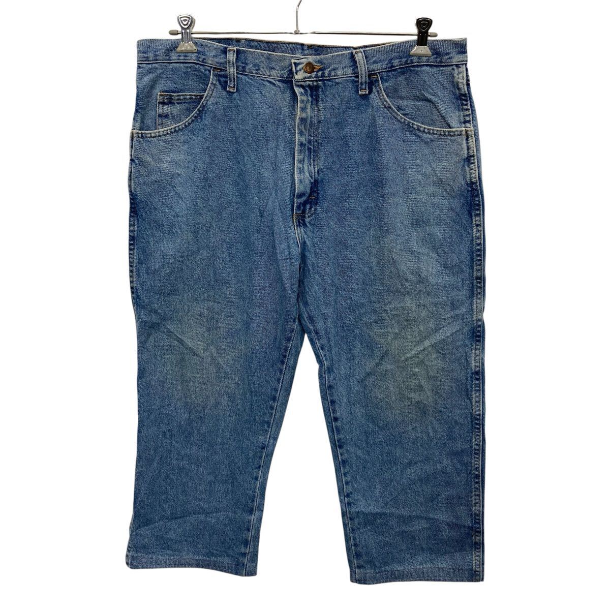  RUSTLER デニムパンツ W38 ブルー ラスラー ジップアップ メキシコ製 カジュアル アメカジ ジーンズ 古着卸 アメリカ仕入 2506-649