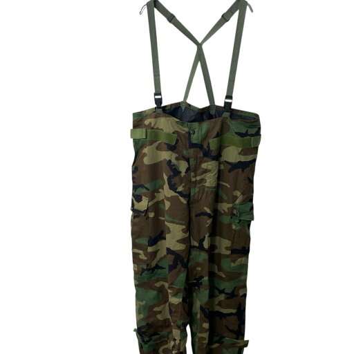 【中古】【古着】 U.S.ARMY ケミカルプロテクティブ オーバーパンツ L ウッドランドカモ 米軍 00年度 難燃 防護服 古着卸 アメリカ仕入 a706-5665 【中古】【古着】 U.S.ARMY ケミカルプロテクティブ オーバーパンツ L ウッドランドカモ 米軍 00年度 難燃 防護服 古着卸 アメリカ仕入 a706-5665