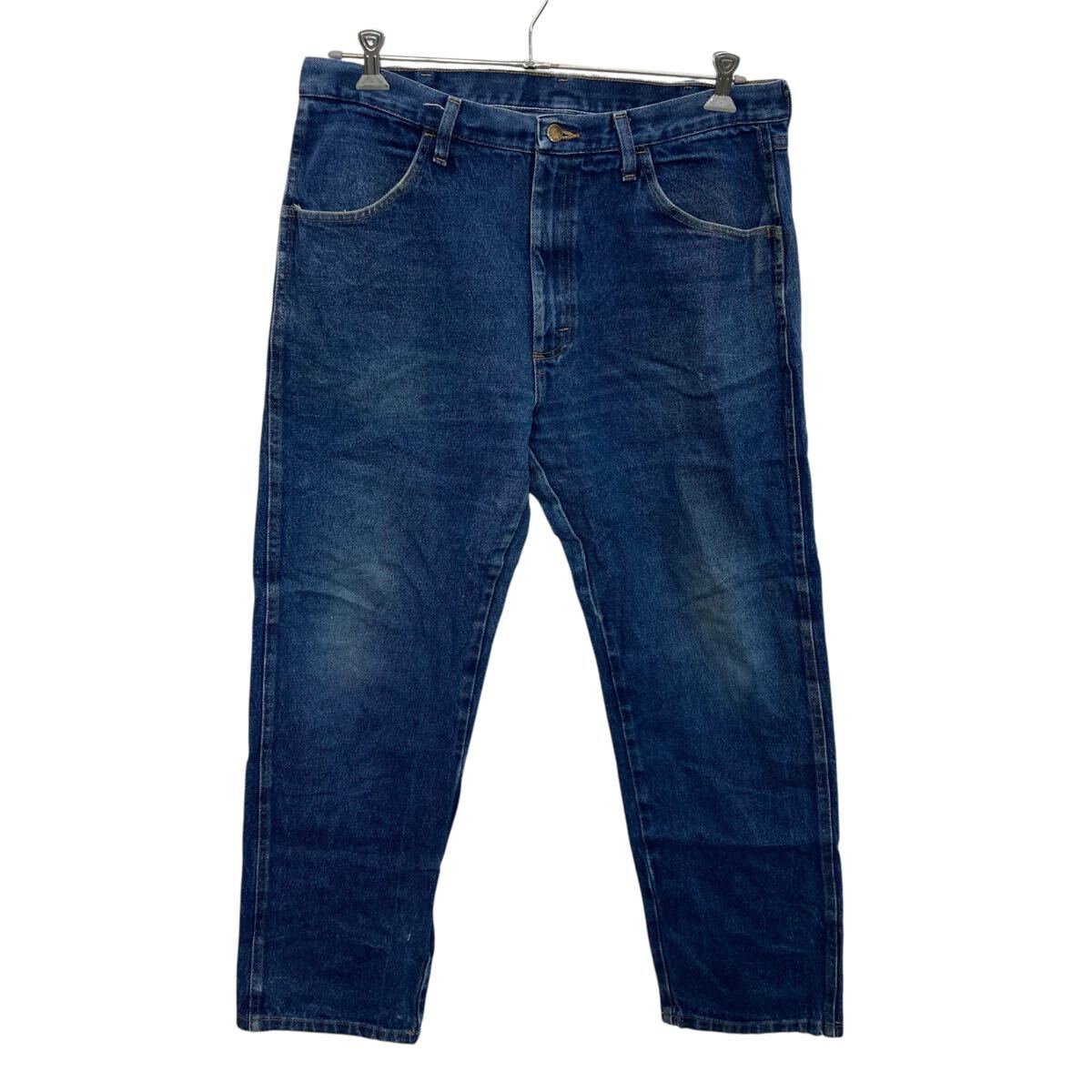 【中古】【古着】 RUSTLER デニムパンツ W36 ブルー ラスラー ジップアップ メキシコ製 カジュアル アメカジ ジーンズ 古着卸 アメリカ仕入 2506-727