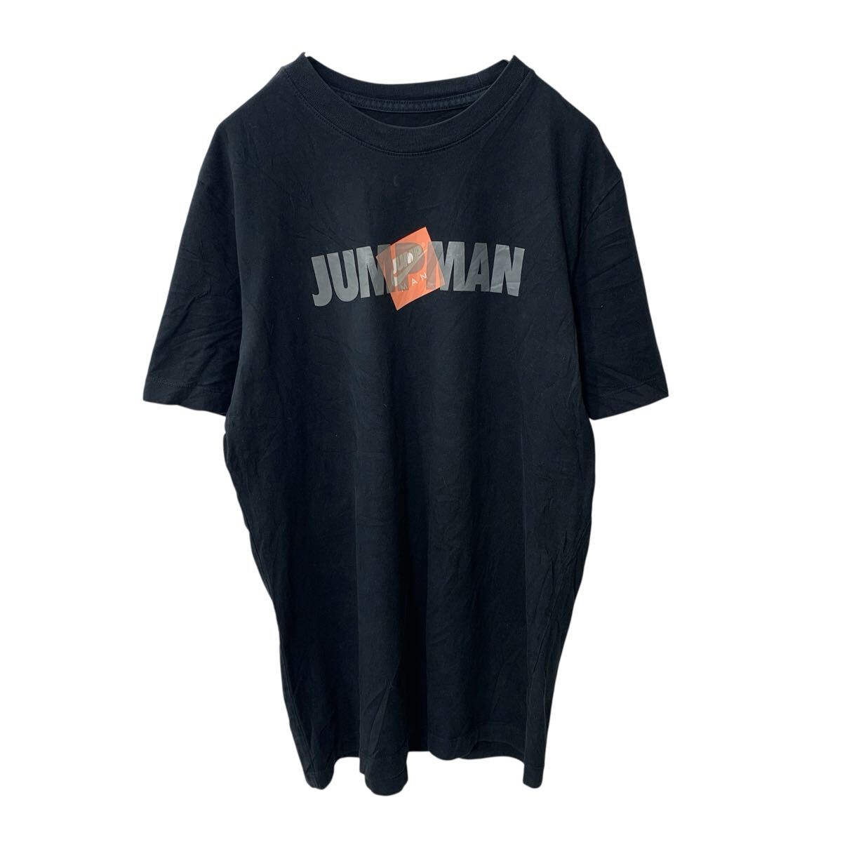 Rakuten - 【中古】【古着】 NIKE プリントTシャツ M ブラック ナイキ プルオーバー ジョーダン スポーティー バスケ 古着卸 アメリカ仕入 a706-5780