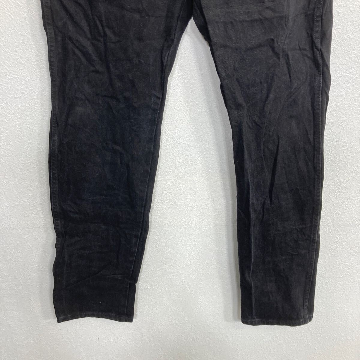 【中古】【古着】 RUSTLER デニムパンツ W34 ブラック ラスラー ジップアップ ブラックデニム カジュアル ジーンズ アメカジ 古着卸 アメリカ仕入 2506-773