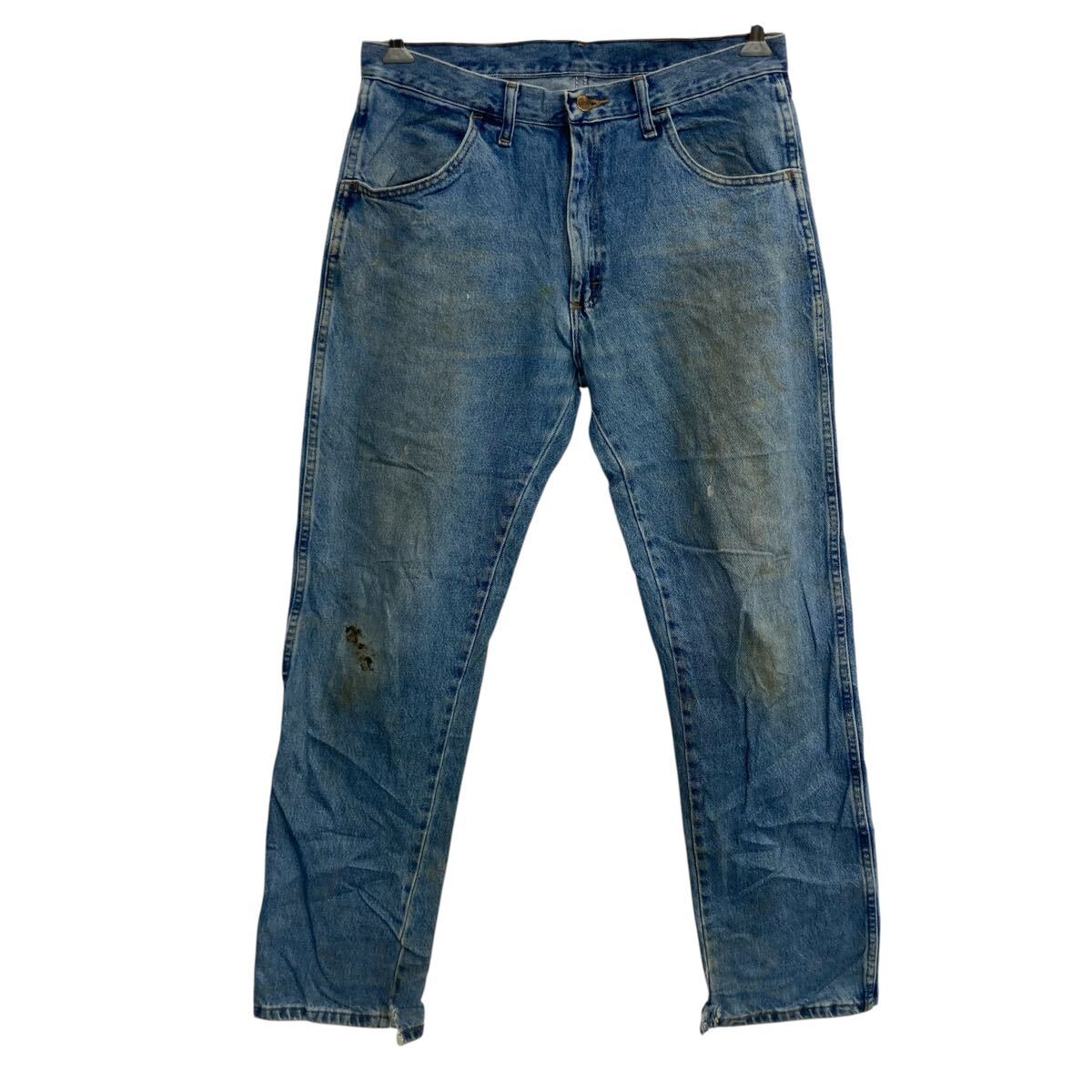  RUSTLER デニムパンツ W32 ブルー ラスラー ジップアップ メキシコ製 ジーンズ カジュアル アメカジ 古着卸 アメリカ仕入 2506-775
