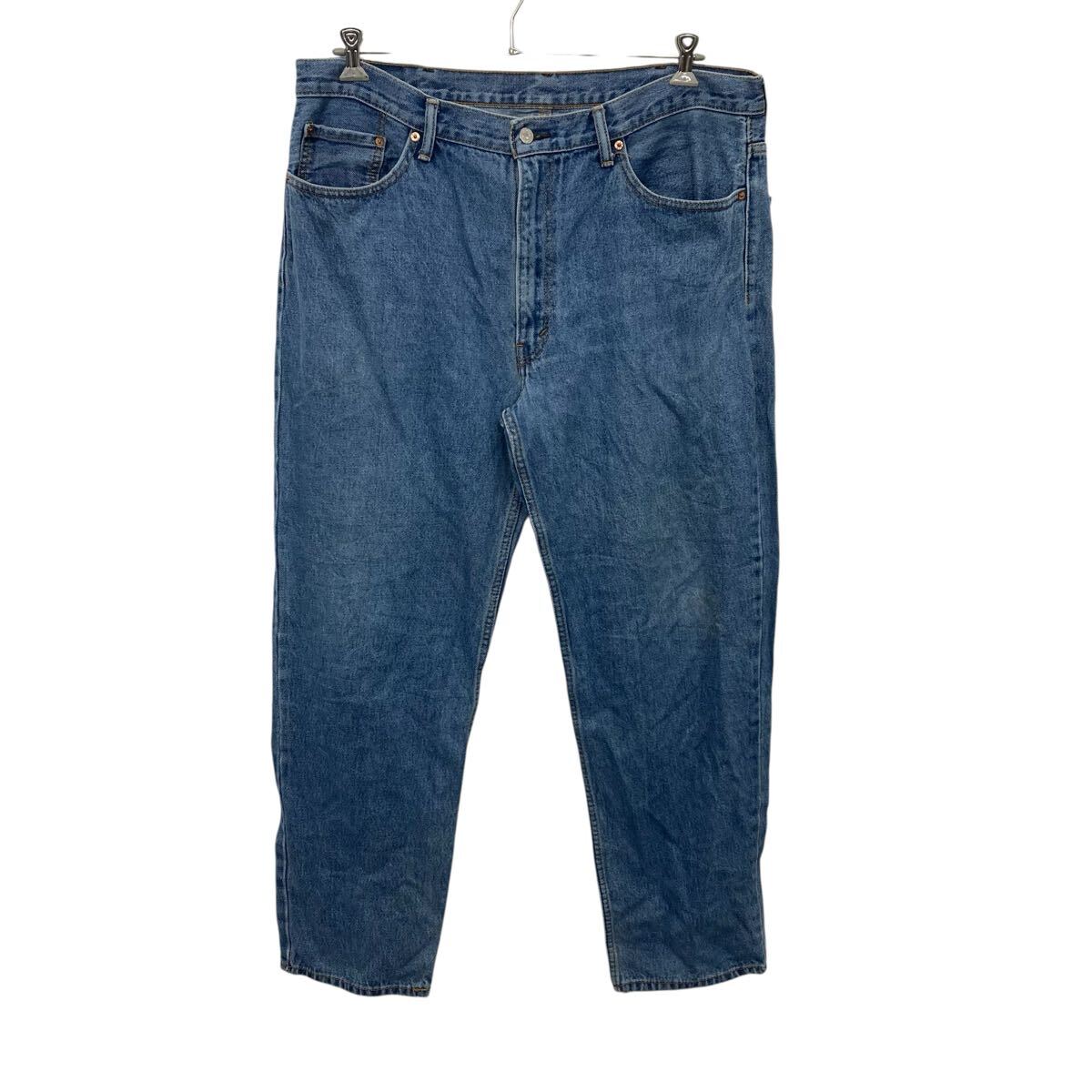 【中古】【古着】 Levi's デニムパンツ XL〜 ブルー リーバイス ジップアップ カジュアル アメカジ ジーンズ ビッグサイズ 古着卸 アメリカ仕入 2506-798