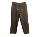 【中古】【古着】 DOCKERS チノパンツ W34 ドッカーズ ブラウン系 ジップアップ チノパン カジュアル コットン 古着卸 アメリカ仕入 2506-829