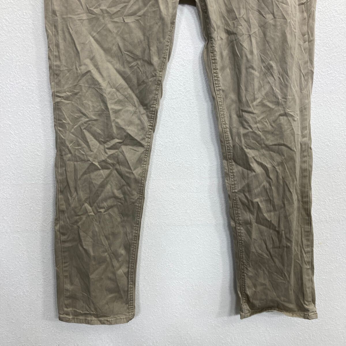 【中古】【古着】 Levi's 541 デニムパンツ W34 ベージュ リーバイス ジップアップ ジーンズ カジュアル アメカジ 古着卸 アメリカ仕入 2506-882