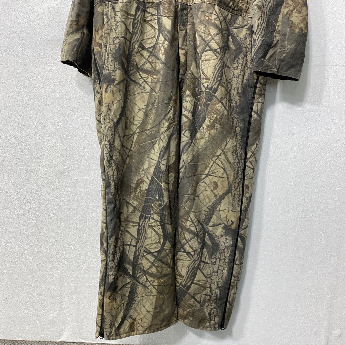 【中古】【古着】 Walls 中綿 長袖つなぎ 2XL リアルツリーカモ ウォールズ メキシコ製 防寒 ワークウェア オールインワン 古着卸 アメリカ仕入 a706-5960