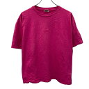 【中古】【古着】 Hanes 半袖 無地Tシャツ レディース LARGE ピンク ヘインズ プルオーバー クルーネック 古着卸 アメリカ仕入 a706-6032