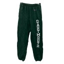 【中古】【古着】 Champion ジャージパンツ S グリーン チャンピオン スウェット ジョガー 裏起毛 ウエストロープ コットン 古着卸 アメリカ仕入 2506-924