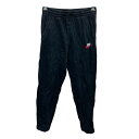【中古】【古着】 NIKE ジャージパンツ キッズXL(150~) ブラック ナイキ スウェット イージーパンツ ウエストロープ ジョガー 古着卸 アメリカ仕入 2506-932