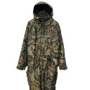 【中古】【古着】 Cabela's 長袖 つなぎ L マルチカラー カモフラ カベラス ジップアップ 中綿 オールインワン フード付き 古着卸 アメリカ仕入 a706-6059
