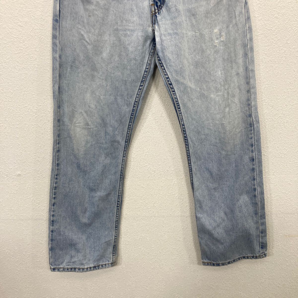 【中古】【古着】 Levi's 505 デニムパンツ W32 ライトブルー リーバイス ジップアップ メキシコ製 ジーンズ アメカジ 古着卸 アメリカ仕入 2506-1202