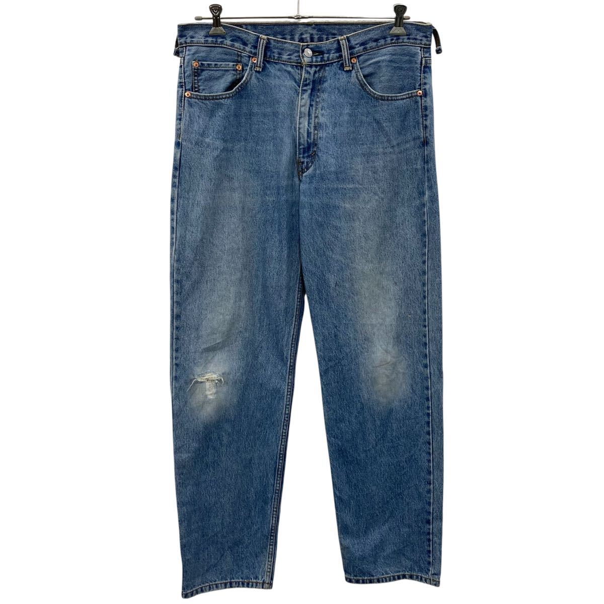 【中古】【古着】 levi’s デニムパンツ W36 インディゴブルー リーバイス ジップアップ ビッグサイズ アメカジ ジーンズ 古着卸 アメリカ仕入 2506-1323
