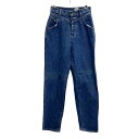 【中古】【古着】 Levi's デニムパンツ 3 ブルー ジップアップ ボタンフライ USA製 レディース ジーンズ アメカジ 古着卸 アメリカ仕入 2506-1330