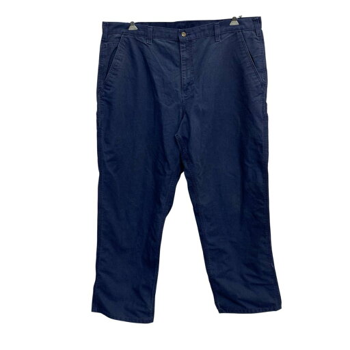 【中古】【古着】 Carhartt ワークパンツ W42 ネイビー カーハート ジップアップ ビッグサイズ ペインターパンツ 古着卸 アメリカ仕入 2506-1367 【中古】【古着】 Carhartt ワークパンツ W42 ネイビー カーハート ジップアップ ビッグサイズ ペインターパンツ 古着卸 アメリカ仕入 2506-1367
