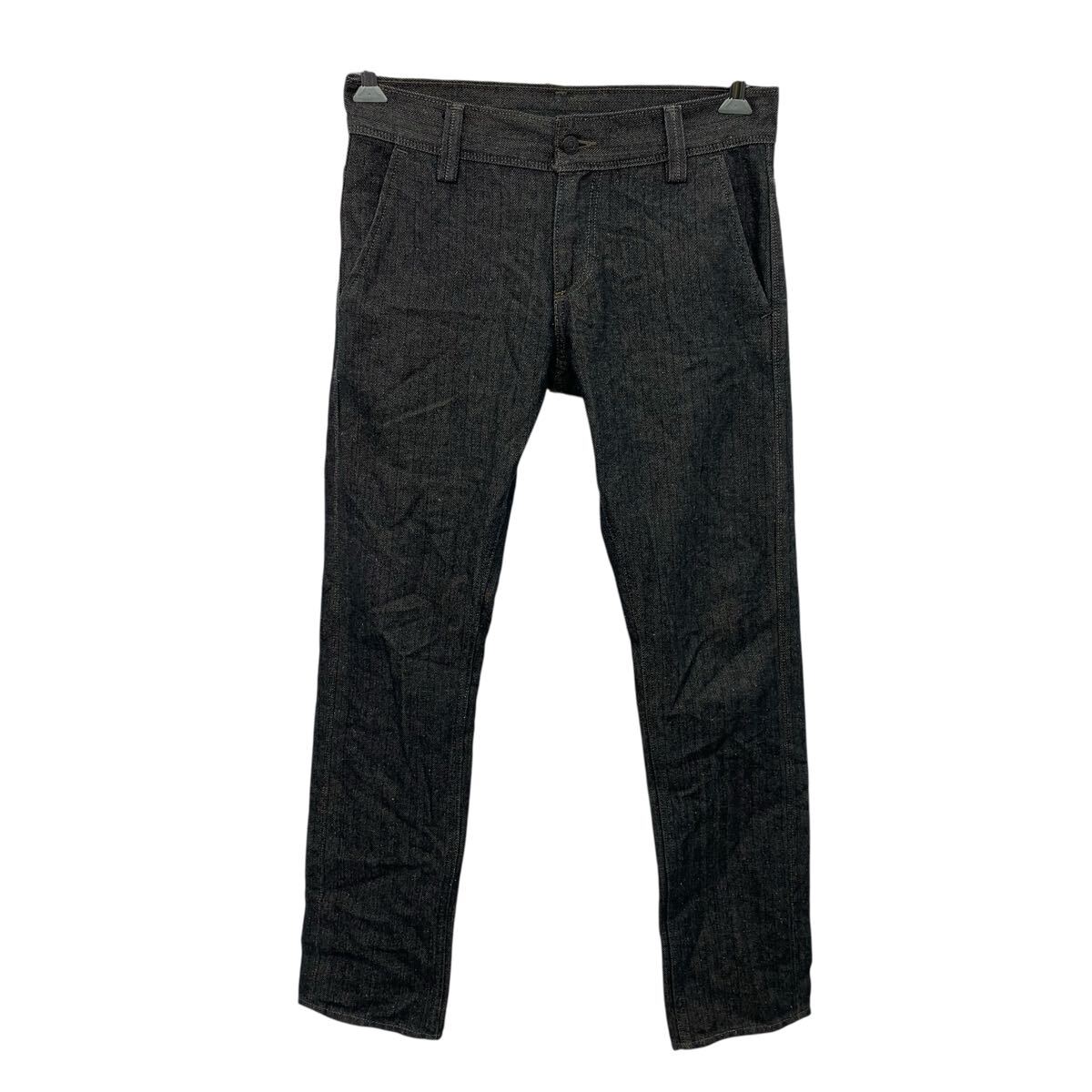 【中古】【古着】 Levi's 511 デニムパンツ W30 ブラック系 リーバイス ジップアップ アメカジ ジーンズ デニム 古着卸 アメリカ仕入 2507-116