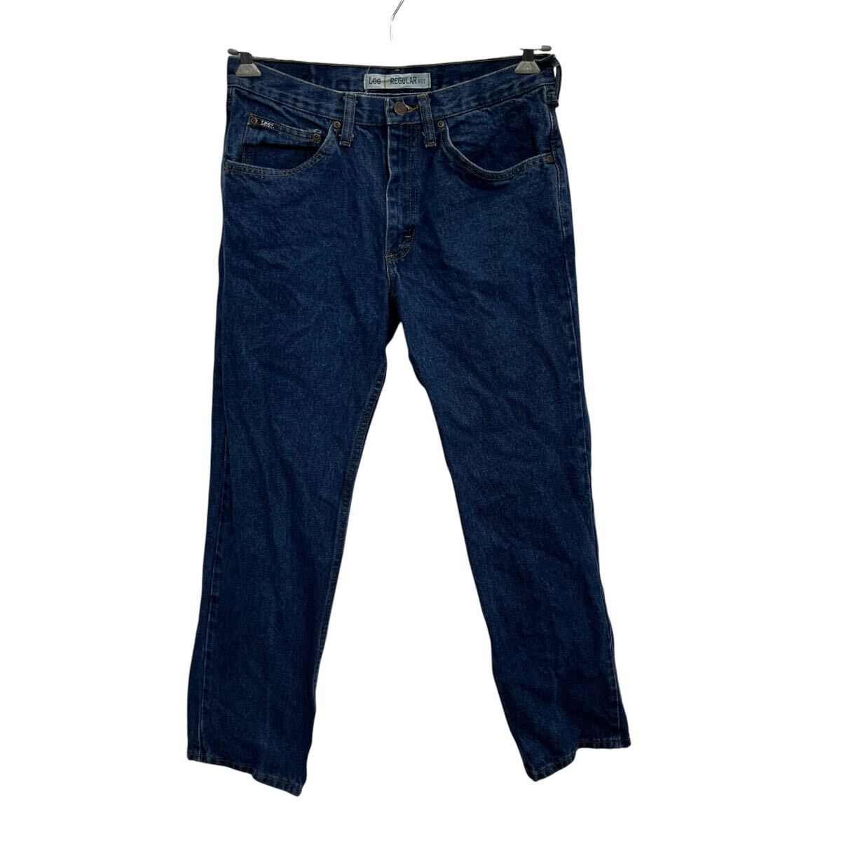 【中古】【古着】 Lee デニムパンツ W32 ブルー リー ジップアップ メキシコ製 カジュアル アメカジ ジーンズ デニム 古着卸 アメリカ仕入 2507-211