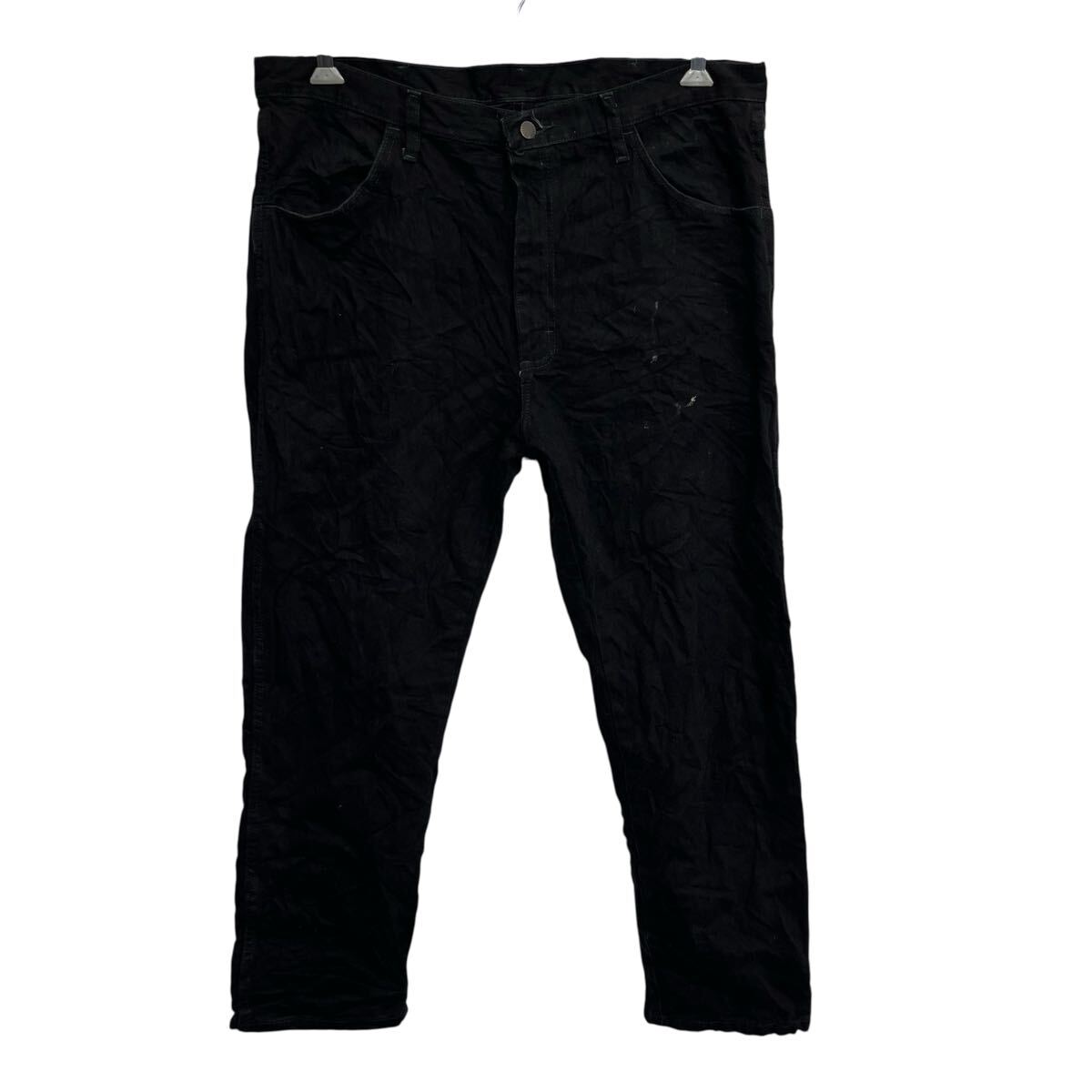  RUSTLER デニムパンツ W38 ブラック ラスラー ジップアップ カジュアル アメカジ ジーンズ デニム 古着卸 アメリカ仕入 2507-248